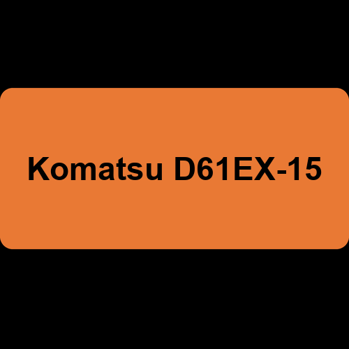 Komatsu D61EX-15